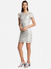 Акція на Сукня коротка жіноча H&M XAZ181079HCBW 32 Сіра з сріблястим від Rozetka