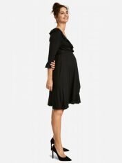 Акция на Сукня для вагітних міні літня жіноча H&M XAZ127389CNPP XS Чорна от Rozetka