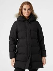 Акція на Куртка зимова жіноча Helly Hansen W Blossom Puffy Parka 53624-990 L Чорна від Rozetka