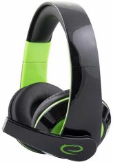 Акція на Навушники Esperanza EGH300 Black and green від Rozetka