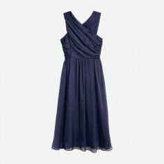 Акція на Сукня міді жіноча H&M XAZ133018AGGB 34 Темно-синя від Rozetka