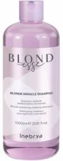 Акція на Хелатуючий шампунь для блонду Inebrya Blonde Miracle Shampoo 1 л від Rozetka