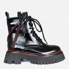 Акція на Жіночі черевики високі Blizzarini LE77-01-NP512B2 36 (23 см) Чорні від Rozetka