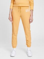 Акція на Спортивні штани на флісі жіночі GAP 310036173 M Жовті від Rozetka