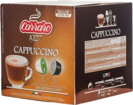 Акція на Кава в капсулах Carraro Cappuccino Dolce Gusto 7 г х 16 шт. від Rozetka