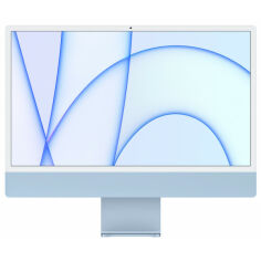 Акція на Комп'ютер-моноблок Apple New iMac 24'' M1 Retina 4.5K 7-Core GPU 256GB Blue (MJV93) 2021 від Comfy UA