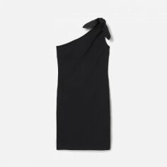 Акція на Сукня коротка літня жіноча H&M 02-0751930-0 32 Чорна (СА2000001961469) від Rozetka