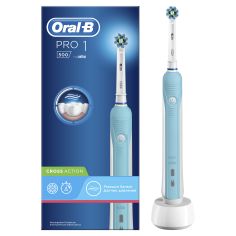 Акція на Электрическая зубная щетка ORAL-B BRAUN Professional Care 500/D16 (4210201215776_4210201851813) від Rozetka UA