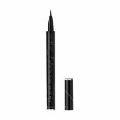 Акція на Підводка для очей PuroBio Cosmetics Eyeliner On Fleek Brush Pen, Black, 0.7 г від Eva