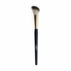 Акція на Пензель для рум'ян та бронзера PuroBio Cosmetics Brush No 02, синтетичний ворс, 1 шт від Eva