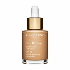 Акція на Тональний крем для обличчя Clarins Skin Illusion Natural Hydrating Foundation SPF 15, 110 Honey, 30 мл від Eva