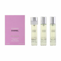 Акция на Chanel Chance Eau Fraiche Туалетна вода жіноча, 3*20 мл (змінні блоки, без футляра) от Eva