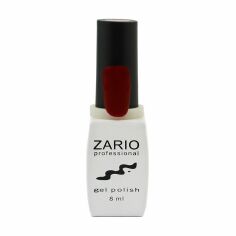Акція на Гель-лак для нігтів Zario Professional Gel Polish 319 Бордово-червоний, 8 мл від Eva