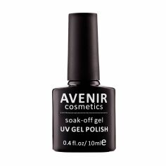 Акция на Гель-лак для нігтів Avenir Cosmetics Soak-Off Gel UV Gel Polish 104 Неоновий оранжево-рожевий, 10 мл от Eva