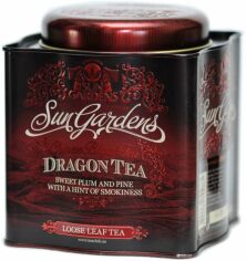 Акция на Чай чорний розсипний Sun Gardens Dragon Tea 200 г жерстяна банка от Rozetka