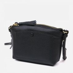 Акція на Сумка крос-боді жіноча шкіряна Vintage leather-20488 Чорна від Rozetka
