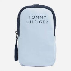 Акция на Сумка крос-боді чоловіча Tommy Hilfiger 934396679 Синя от Rozetka