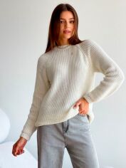 Акция на Джемпер жіночий ARTKNIT Cotton 5 L/XL Кремовий от Rozetka