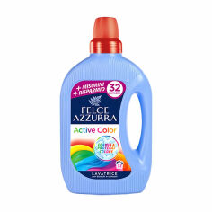 Акция на Гель для прання кольорових речей Felce Azzurra Active Color 32 цикли прання, 1.595 л от Eva
