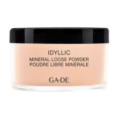 Акція на Мінеральна розсипчаста пудра Ga-De Idyllic Mineral Loose Powder тон 100, 25 г від Eva