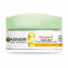 Акція на Зволожувальний гель для обличчя Garnier Naturals Vitamin C Cleansing Gel з вітаміном С, для тьмяної шкіри обличчя, 50 мл від Eva