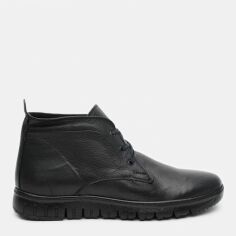 Акція на Чоловічі зимові черевики низькі Private Label 44888062 41 26.5 см Чорні від Rozetka