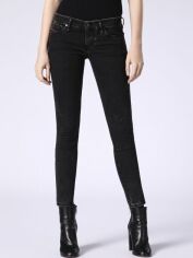 Акція на Джинси Skinny жіночі Diesel OOS0EC-0687G-02-28-32-TN W28L32 Чорні від Rozetka