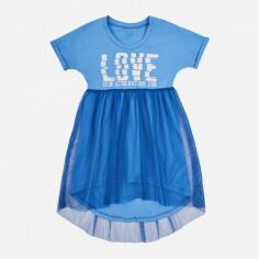 Акція на Дитяча літня сукня для дівчинки UA16 15СК114-5 (2-445) 134 см Синя від Rozetka
