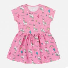 Акція на Дитяче літнє плаття для дівчинки UA16 15СК124 2-292 122 см Рожеве від Rozetka