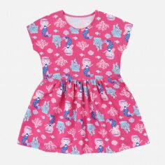 Акція на Дитяча літня сукня для дівчинки UA16 15СК124 2-293 104 см Малинове (фуксія) від Rozetka