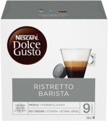 Акция на Кава в капсулах NESCAFE Dolce Gusto Ristretto Barista 16 шт 120 г от Rozetka