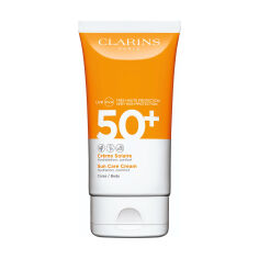 Акция на Сонцезахисний крем для тіла Clarins Sun Care Cream Body SPF 50+, 150 мл от Eva