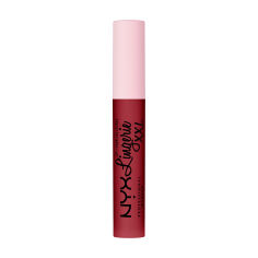 Акція на Рідка матова помада для губ NYX Professional Makeup Lip Lingerie XXL Matte Liquid Lipstick 23 It's Hotter, 4 мл від Eva