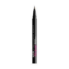 Акция на Фломастер-тінт для брів NYX Professional Makeup Lift & Snatch Brow Tint Pen 07 Brunette, 1 мл от Eva