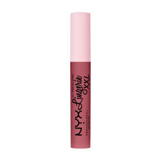 Акція на Рідка матова помада для губ NYX Professional Makeup Lip Lingerie XXL Matte Liquid Lipstick 04 Flaunt It, 4 мл від Eva