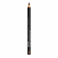 Акція на Олівець для очей NYX Professional Makeup Slim Eye Pencil 931 Black Brown, 1.1 г від Eva