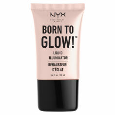 Акция на Рідкий хайлайтер для обличчя NYX Professional Makeup Born To Glow Liquid Illuminator, 01 Sunbeam, 18 мл от Eva