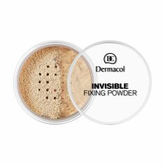 Акція на Розсипчаста пудра для обличчя Dermacol Light Invisible Fixing Powder, 02, 13 г від Eva