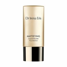 Акция на Матувальна рідка пудра для обличчя Dr. Irena Eris Mattifying Liquid Powder Foundation 30 Neutral, 30 мл от Eva