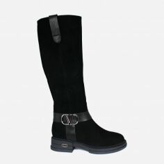 Акція на Жіночі зимові чоботи Blizzarini 8E1629-GS6157-015BG 36 23 см Чорні від Rozetka