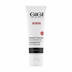 Акція на Нічний крем Gigi Acnon Overnight Treatment для жирної та проблемної шкіри обличчя, 50 мл від Eva