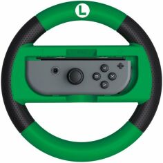 Акція на Руль Steering Wheel Deluxe Mario Kart 8 Luigi для Nintendo Switch від MOYO