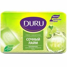 Акция на Мыло туалетное Duru Fresh Sensations С экстрактом лайма 150г от MOYO
