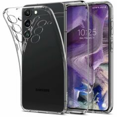 Акція на Чехол Spigen для Samsung Galaxy S23 Crystal Flex, Crystal Clear (ACS05738) від MOYO
