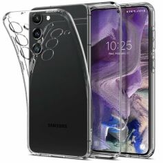 Акція на Чехол Spigen для Samsung Galaxy S23 Liquid Crystal, Crystal Clear (ACS05708) від MOYO