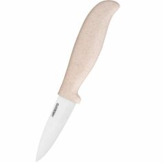 Акция на Нож керамический для овощей Ardesto Fresh 18.5 см бежевый (AR2118CS) от MOYO