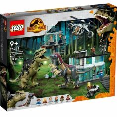 Акция на LEGO 76949 Jurassic World Атака гигантозавра и теризинозавра от MOYO