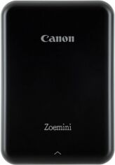 Акція на Фотопринтер Canon ZOEMINI PV123 Black + 30 листов Zink PhotoPaper (3204C065) від MOYO