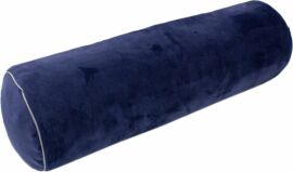 Акція на Подушка-валик MirSon №8557 Velvet Line 28-0006 Navy blue 100% Memory 60х20 см від Rozetka