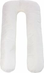 Акція на Подушка для вагітних і відпочинку MirSon №8593 Eco Line Creamy спрощена U-подібна від Rozetka